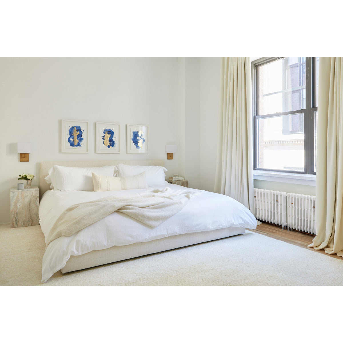 Seersucker Wool + Cotton Shag - 12 Colors Available handtufted wool + cotton shag Organic Weave Shop 