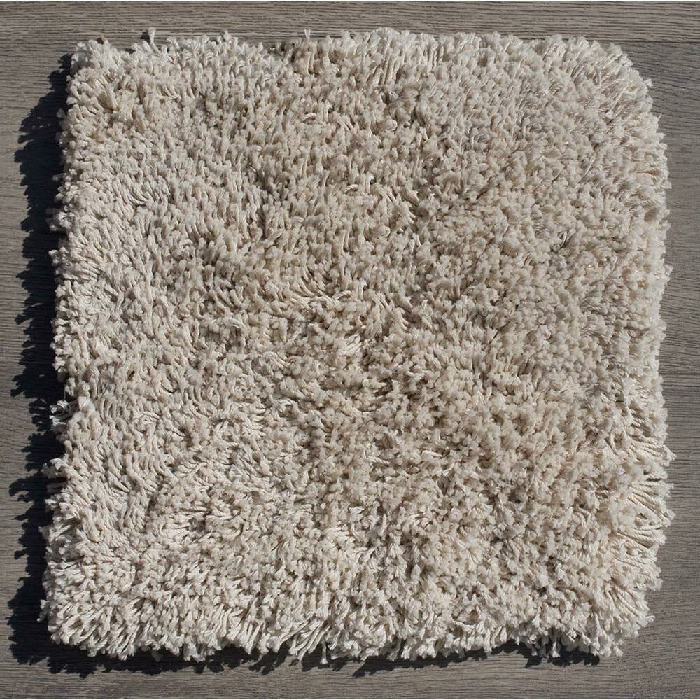 Signature Cotton Shag - 12 Colors Available handtufted cotton Organic Weave Shop 6&#39; Round/Circle Blush Pink 