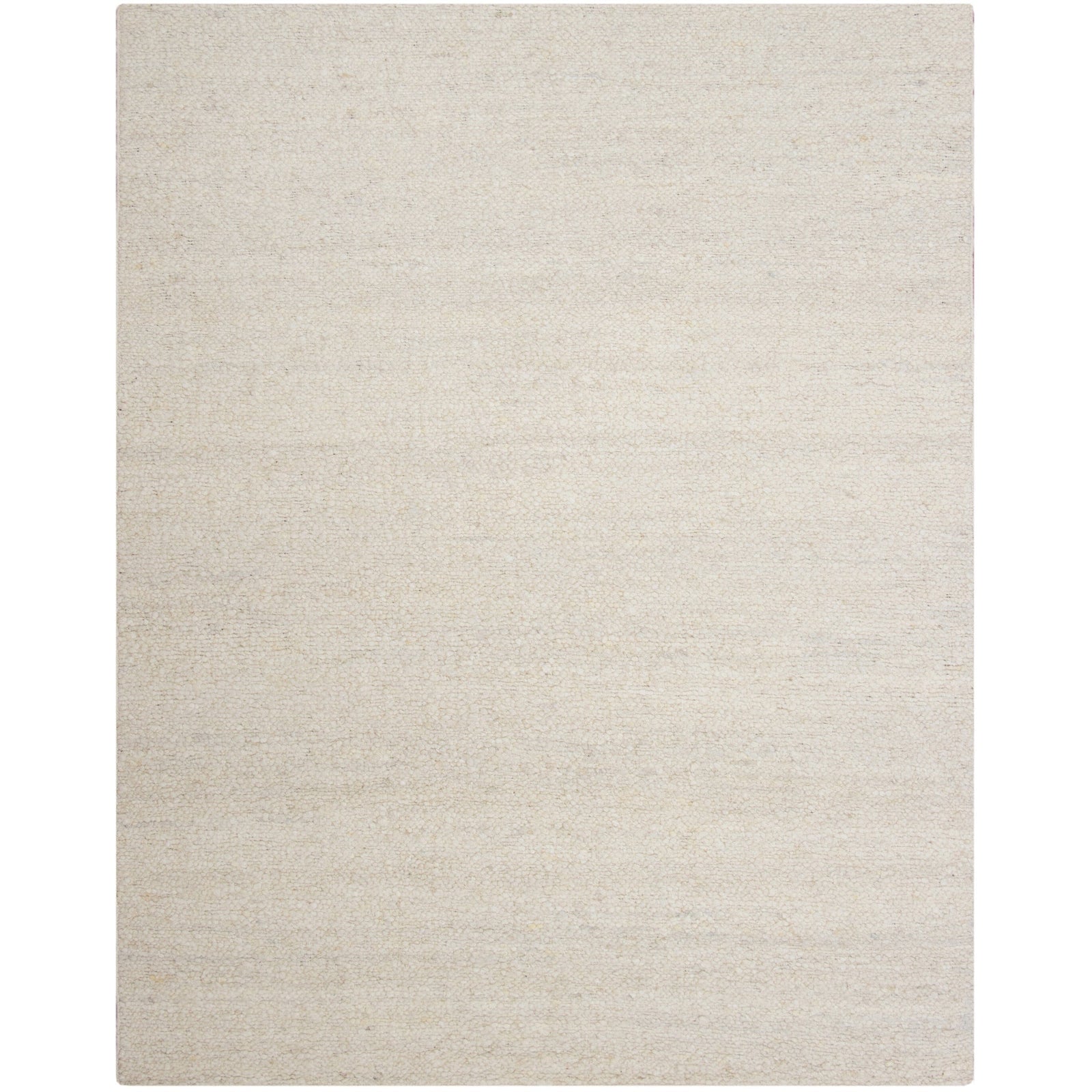 Boucle Ivory Wool wool flatweave Organic Weave Shop 