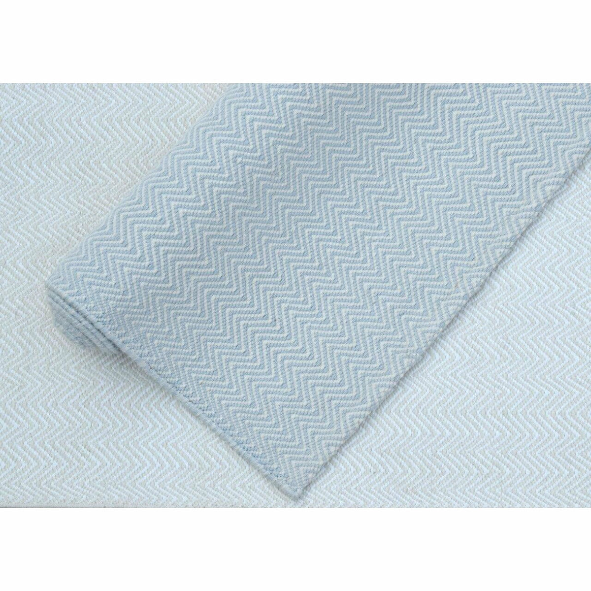 Herringbone wool flatweave Organic Weave Shop 