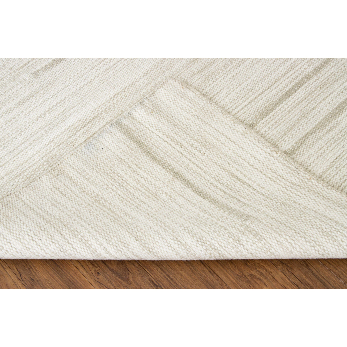 Collins Taupe Wool Flatweave 6x9 wool flatweave Organic Weave Shop 