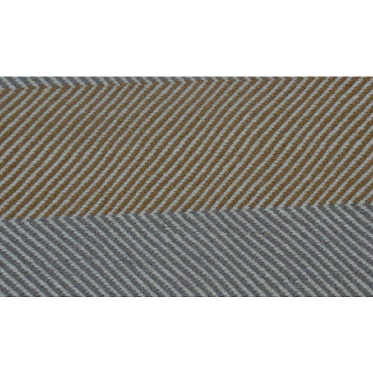 Barcelona Grey/Terracotta Wool Flatweave wool flatweave Organic Weave Shop 