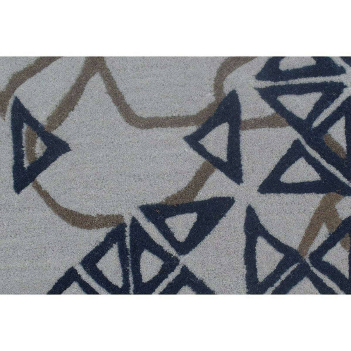 Bellini Multi Wool handtufted wool Organic Weave Shop 3&#39; x 10&#39; Multi 