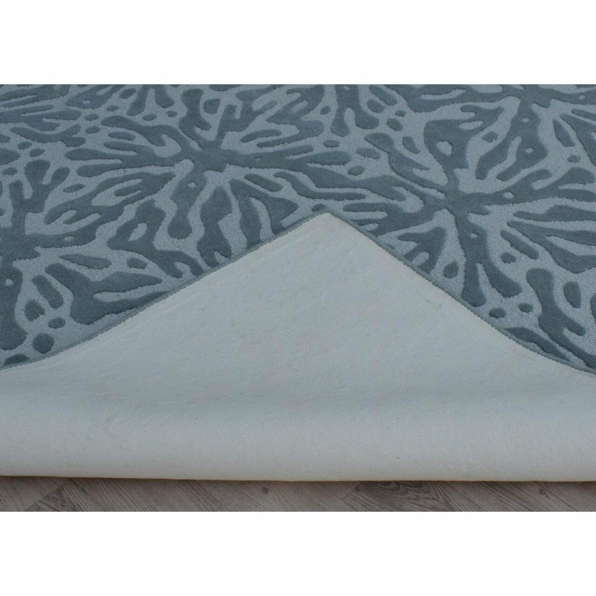 Quinn Charcoal Wool handtufted wool Organic Weave Shop 