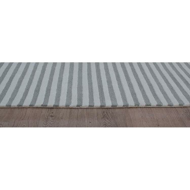 Sailor Stripe Grey/Taupe Cotton children&#39;s Organic Weave Shop 