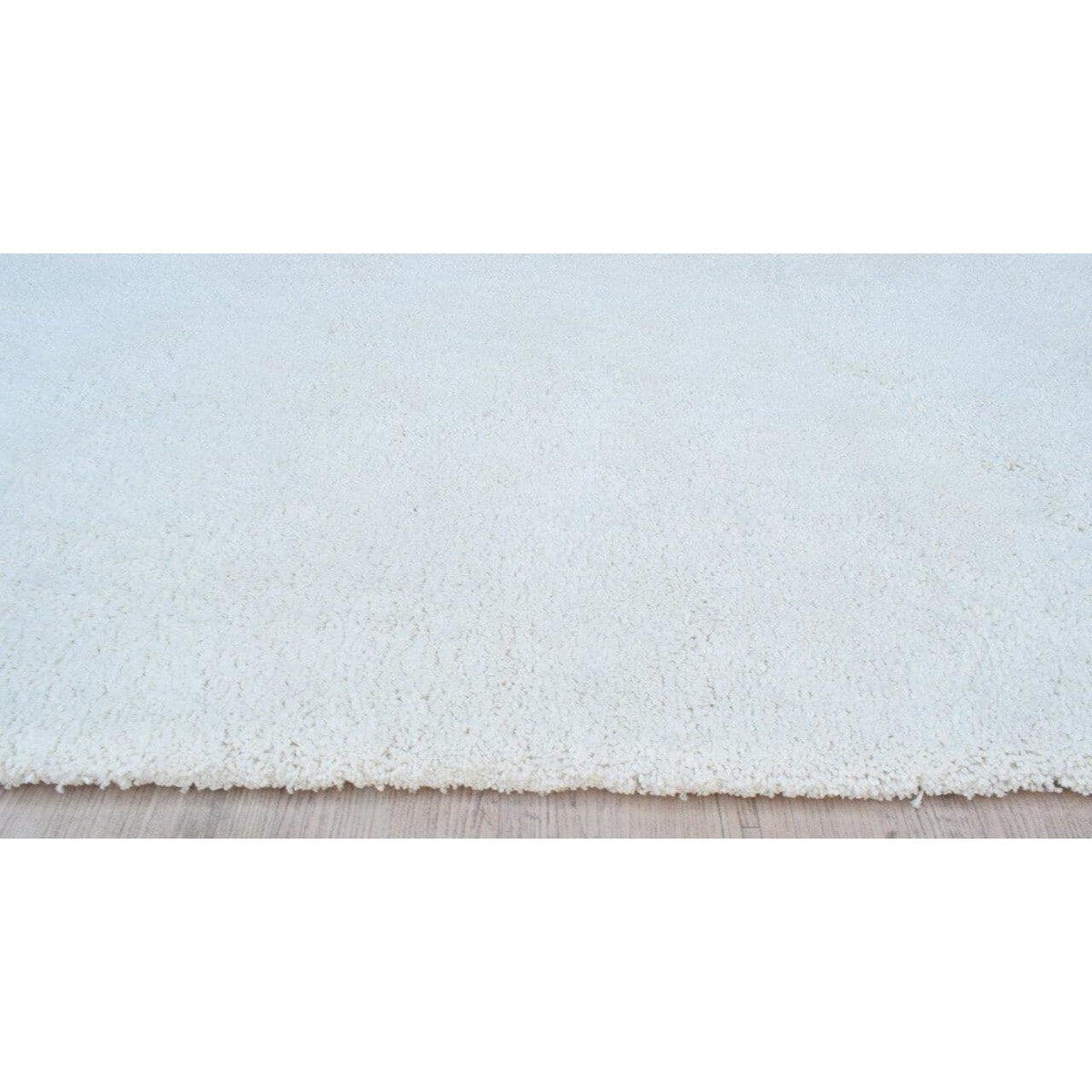 Signature Ivory Cotton Shag handtufted cotton Organic Weave Shop 