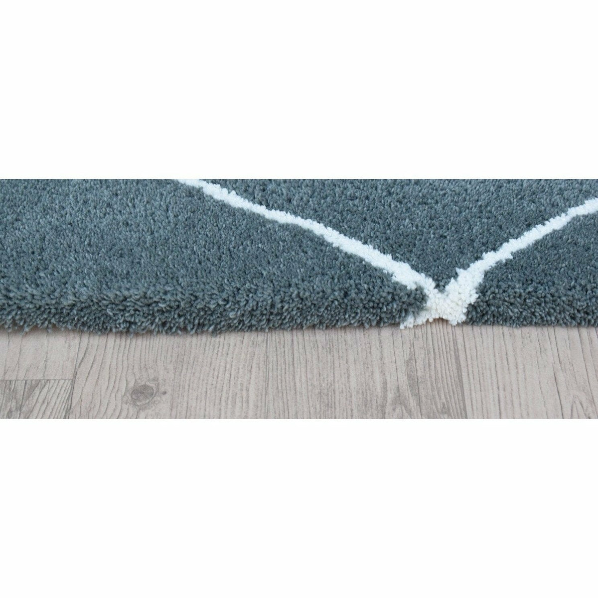 Rebel Fantasy Wool + Cotton Shag Charcoal handtufted wool + cotton shag Organic Weave Shop 