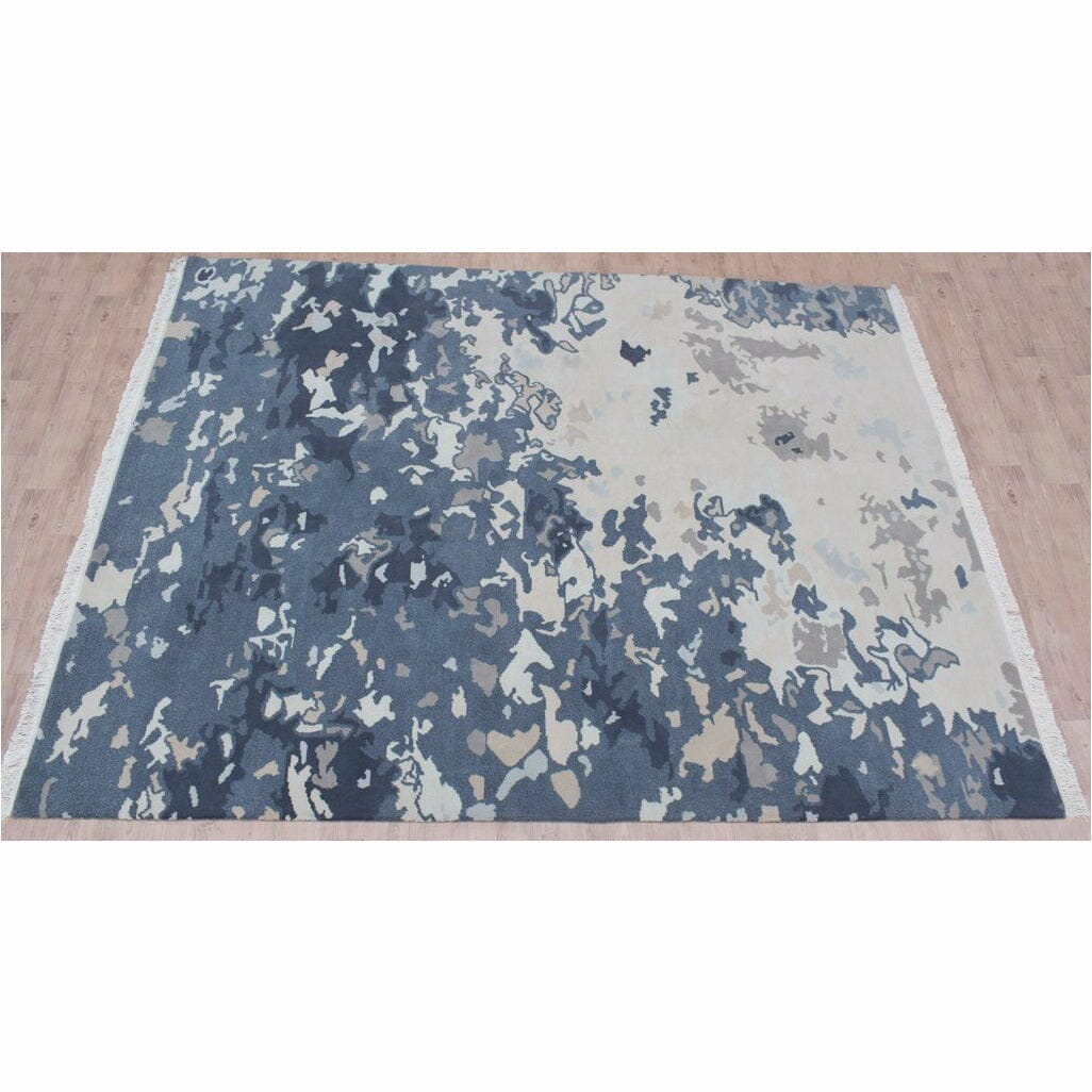 Branksome Wool Handknotted handknotted tibetan 60 knot Organic Weave Shop 