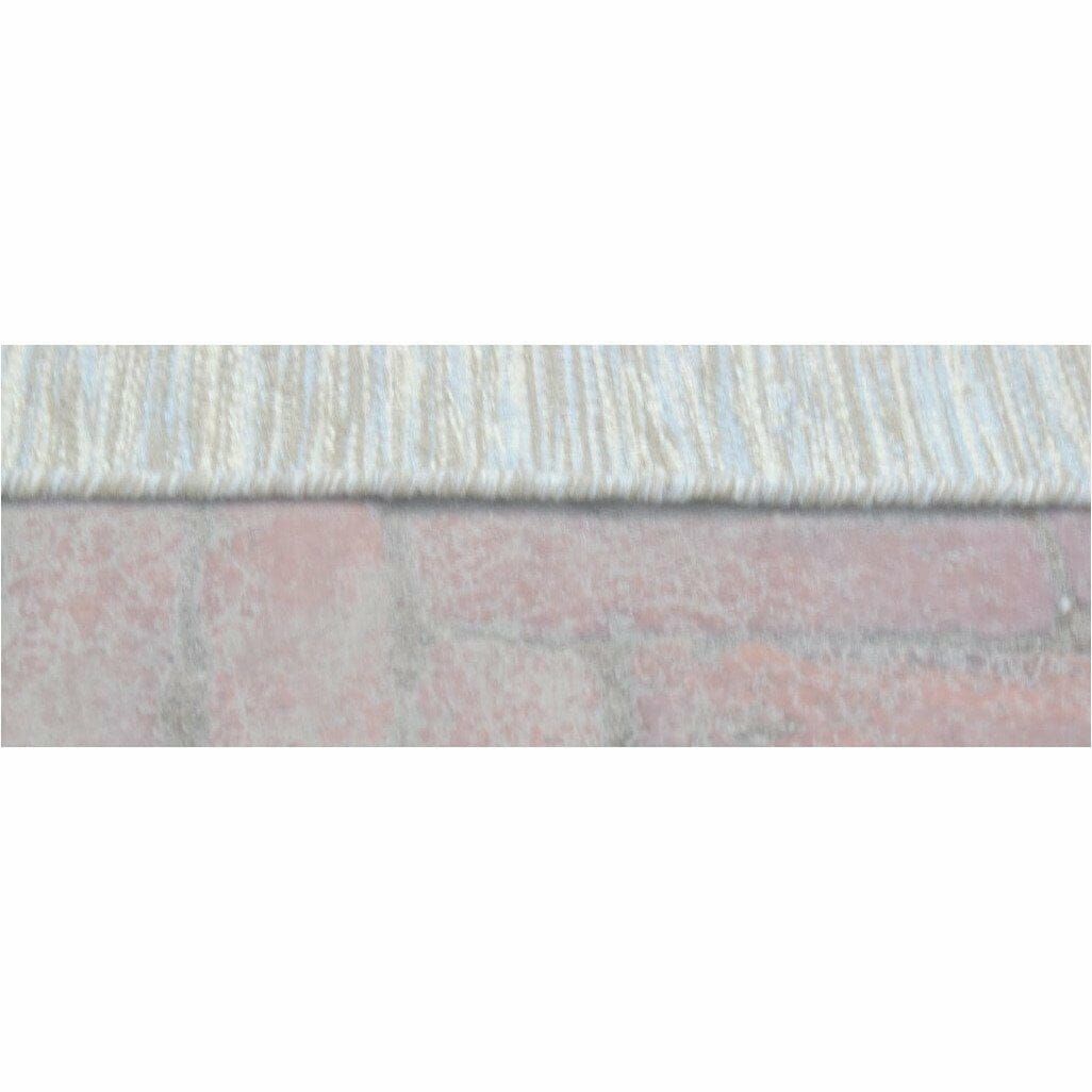 Anderson Wool Flatweave Taupe/Blue wool flatweave Organic Weave Shop 