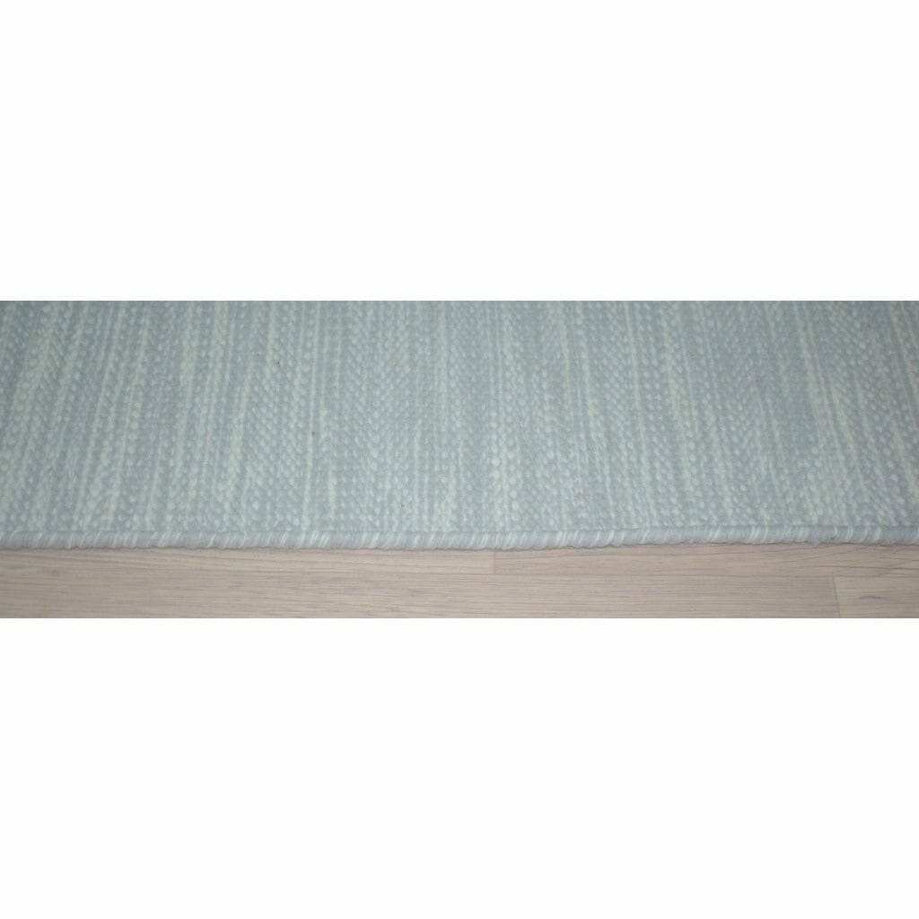 Strie Wool Flatweave Grey wool flatweave Organic Weave Shop 