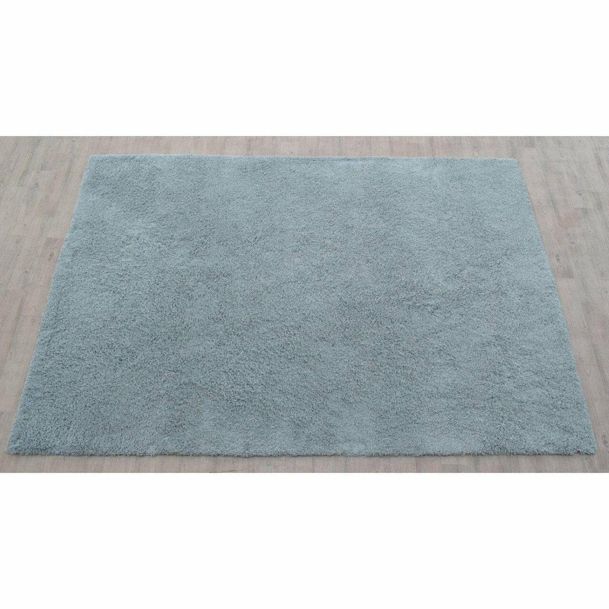 Signature Cotton Shag Light Grey handtufted cotton Organic Weave Shop 