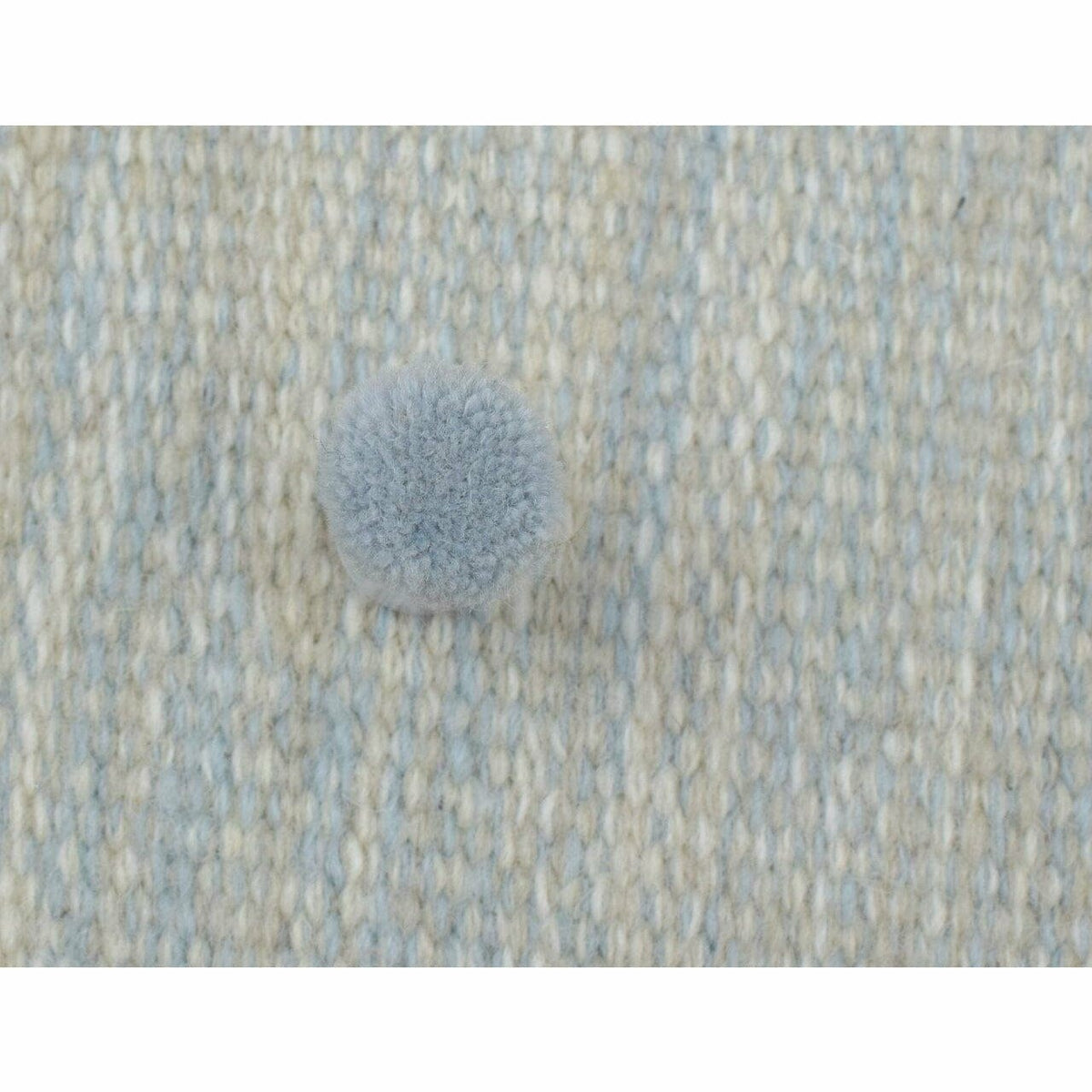 Anderson Wool Flatweave Taupe/Blue wool flatweave Organic Weave Shop 
