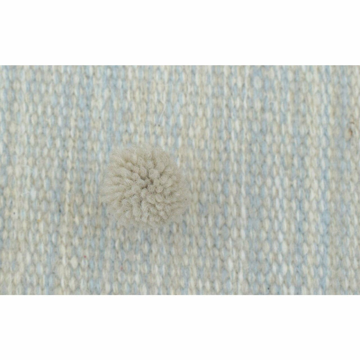 Anderson Wool Flatweave Taupe/Blue wool flatweave Organic Weave Shop 