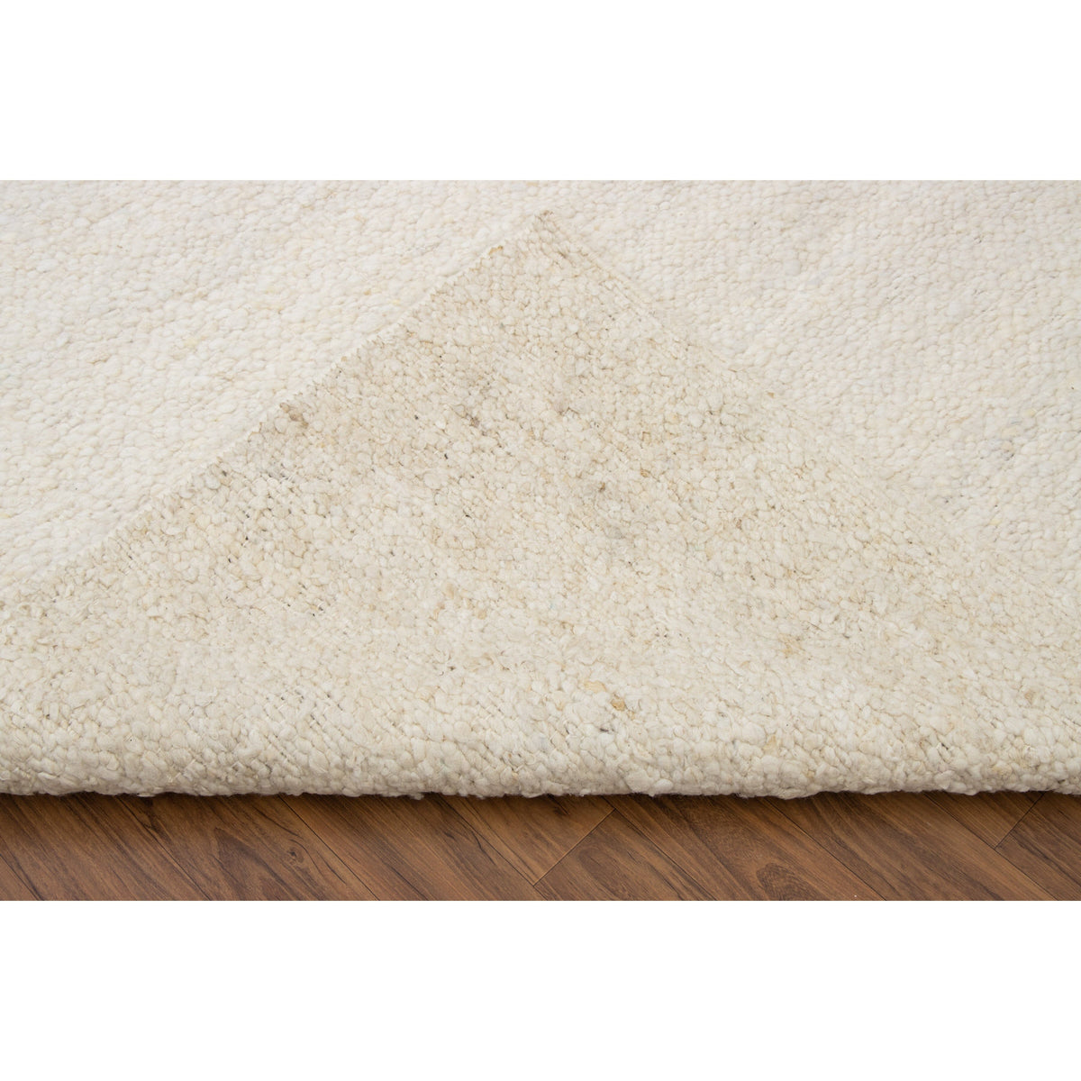 Boucle Ivory Wool wool flatweave Organic Weave Shop 