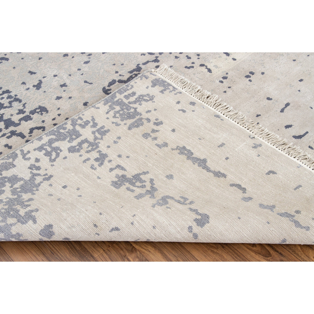 Halo Handknotted Wool 6x8 handknotted tibetan 60 knot Organic Weave Shop 