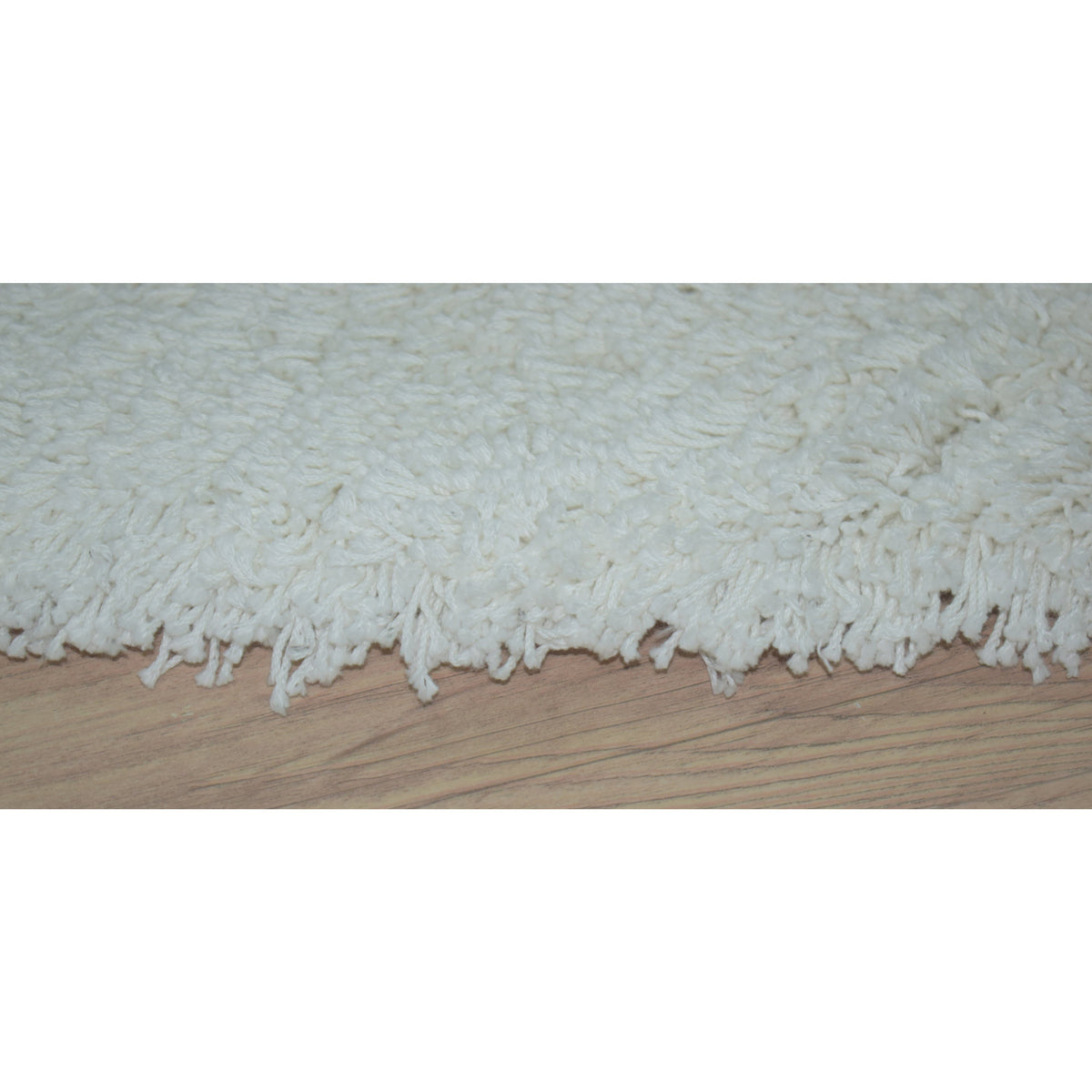 Handknotted Cotton Shag Ivory handknotted tibetan 60 knot Organic Weave Shop 