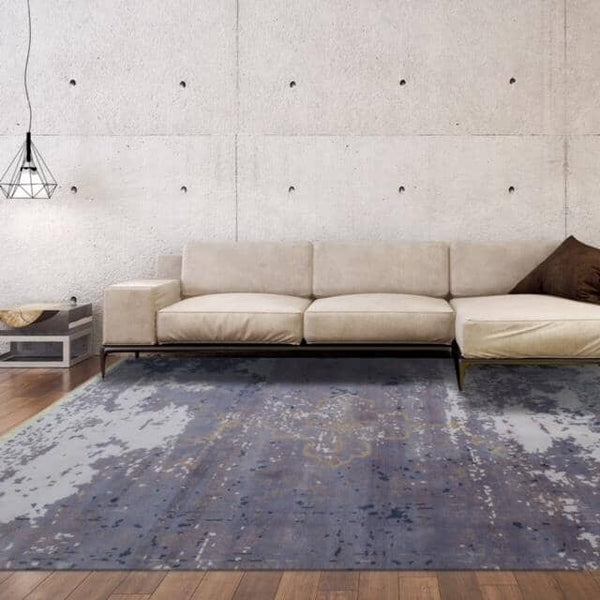 Eden - Ultra soft 100% organic wool handknotted rug - Organic Weave Europe
