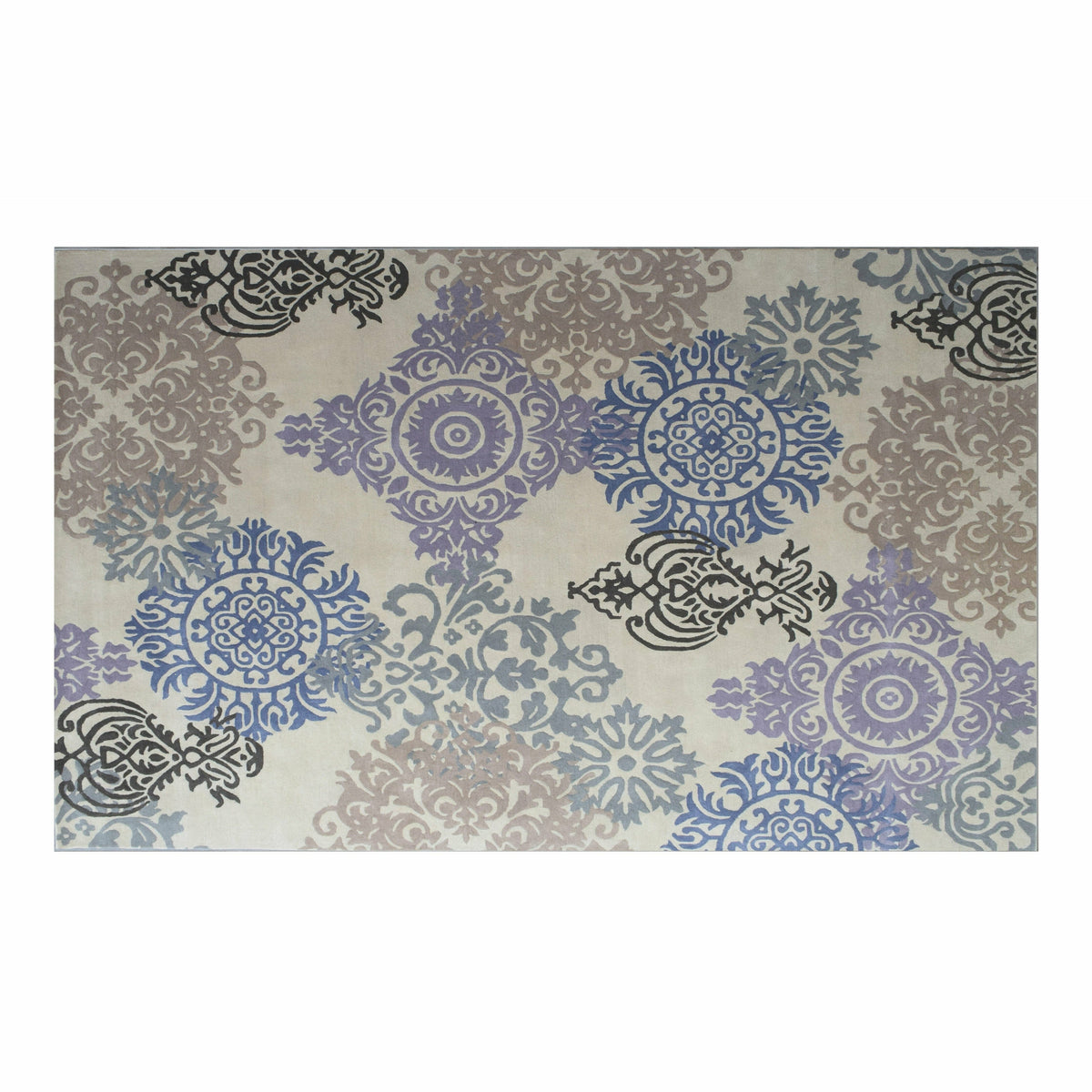 Jaipur Multi handtufted wool Organic Weave Shop 