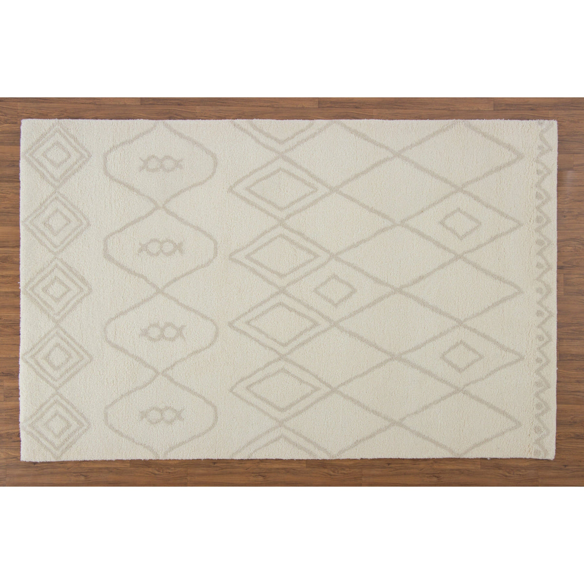 Rebel Fantasy Wool + Cotton Shag Sand handtufted wool + cotton shag Organic Weave Shop 