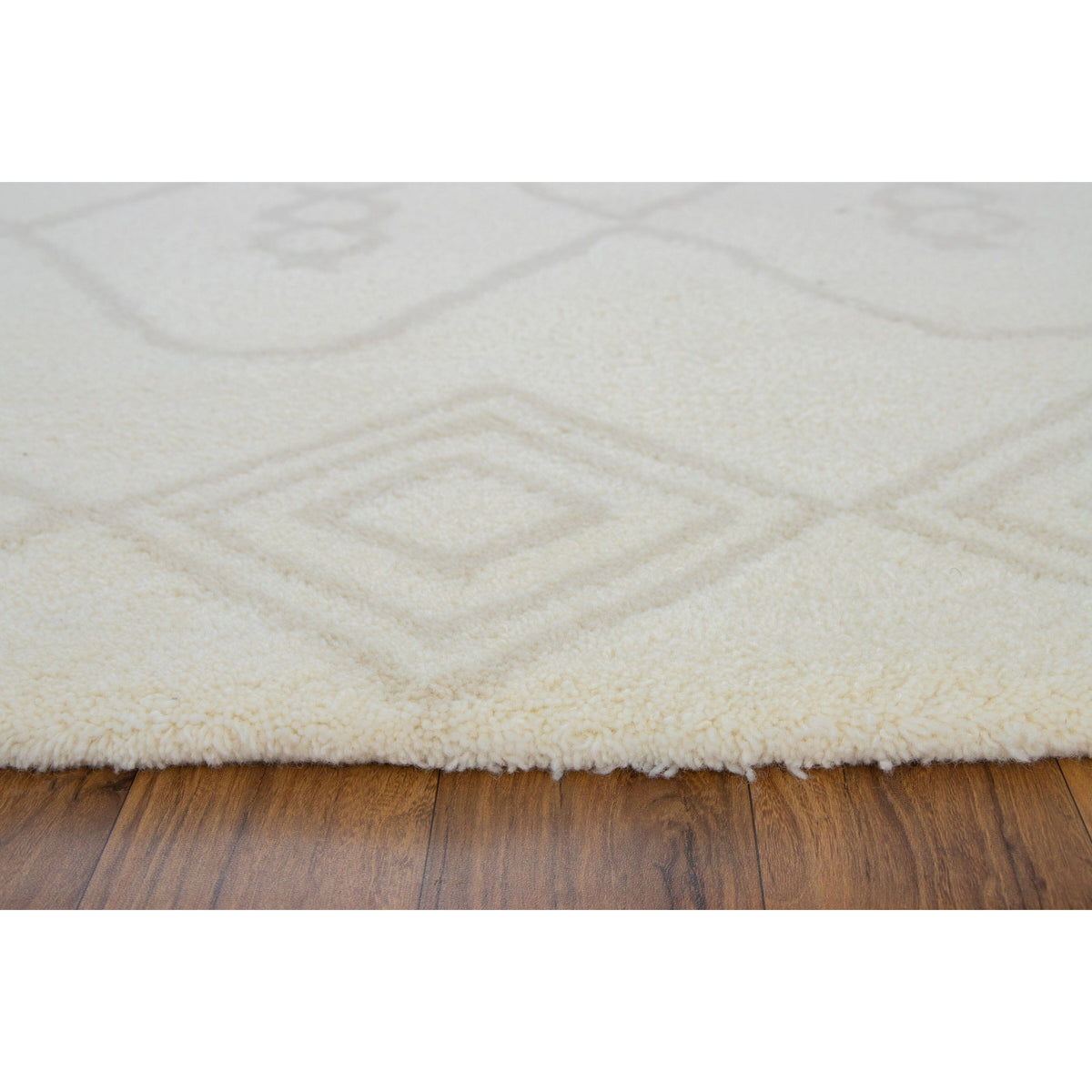 Rebel Fantasy Wool + Cotton Shag Sand handtufted wool + cotton shag Organic Weave Shop 