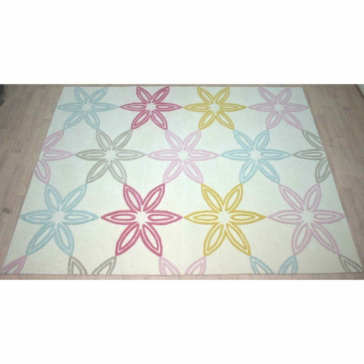 This Moment Multi Wool handtufted wool Organic Weave Shop 