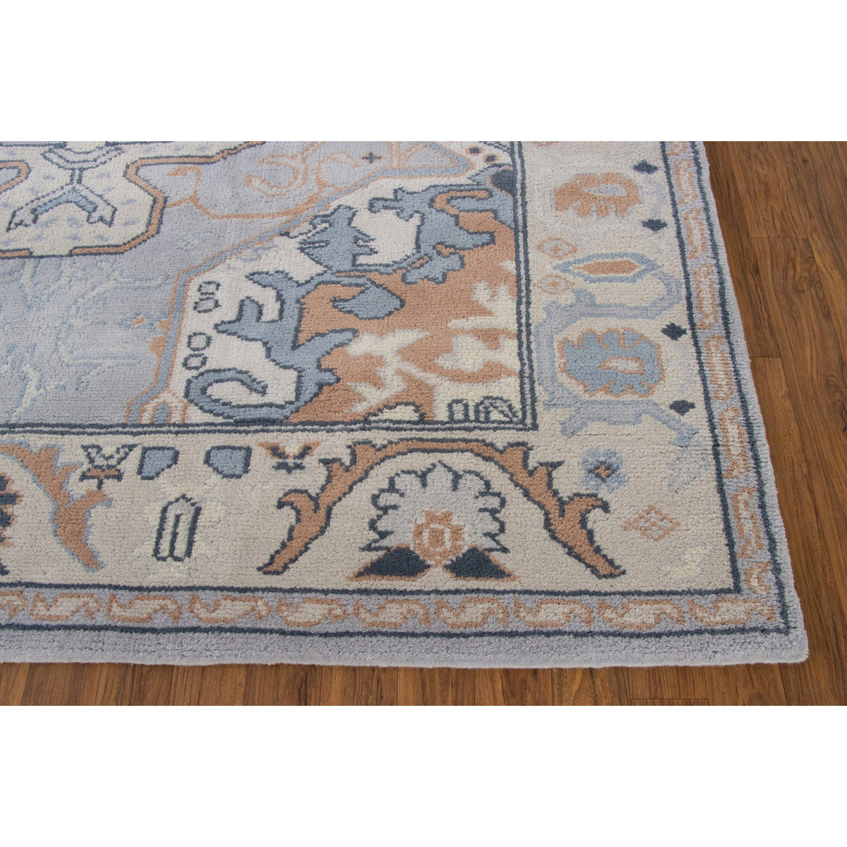 Ballard Multi Wool Handknotted handknotted tibetan 60 knot Organic Weave Shop 