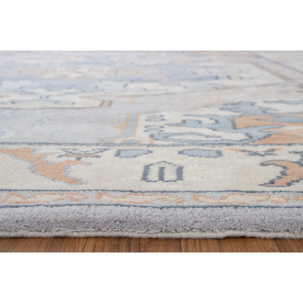 Ballard Multi Wool Handknotted handknotted tibetan 60 knot Organic Weave Shop 