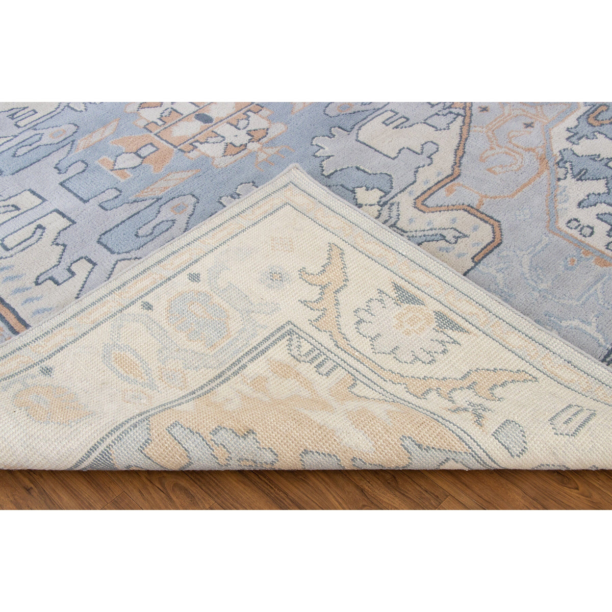 Ballard Multi Wool Handknotted handknotted tibetan 60 knot Organic Weave Shop 