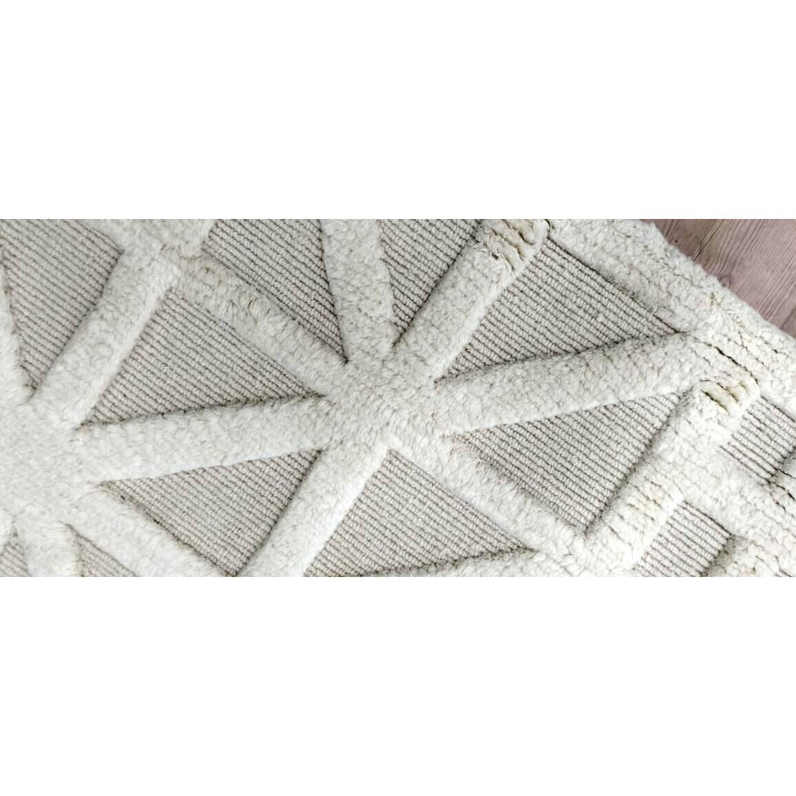 Nina Tibetan Handknotted handknotted tibetan 60 knot Organic Weave Shop 