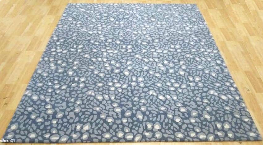 Stained Glass Wool handtufted wool Organic Weave Shop 