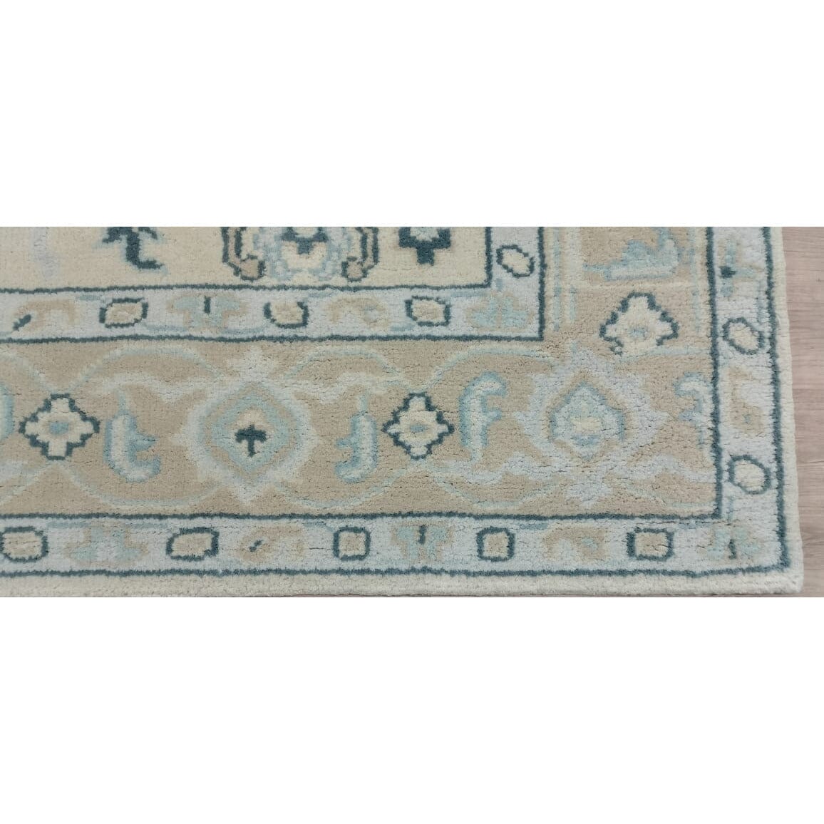 Lucerne Neutral Handknotted handknotted tibetan 60 knot Organic Weave Shop 