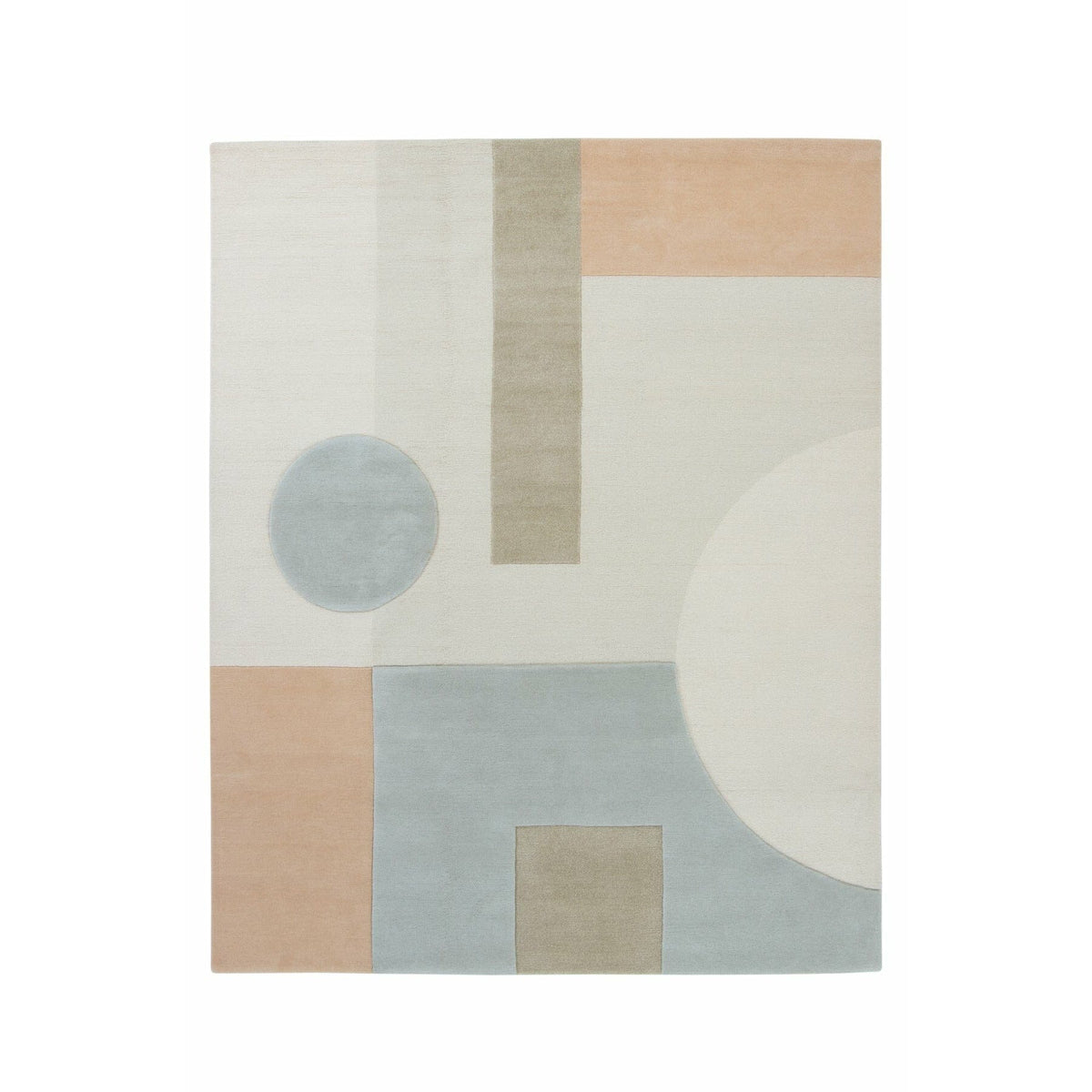 Bermuda Pink Tibetan Handknotted Wool handknotted tibetan 60 knot Organic Weave Shop 5&#39;x8&#39; 