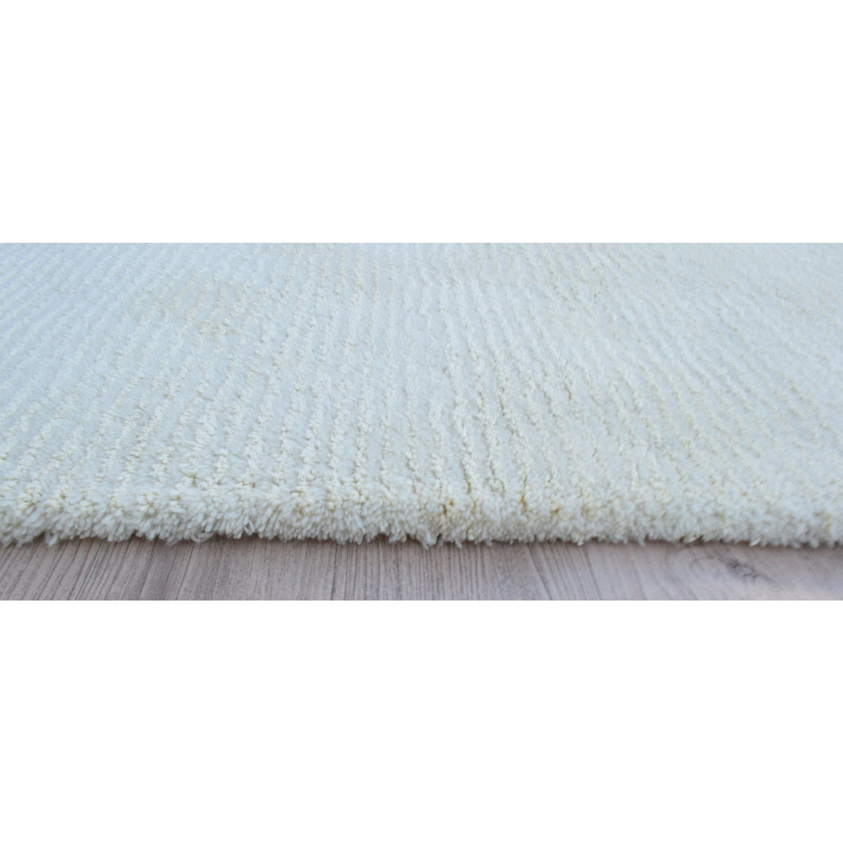 Seersucker Shag Ivory Handknotted handknotted tibetan 60 knot Organic Weave Shop 