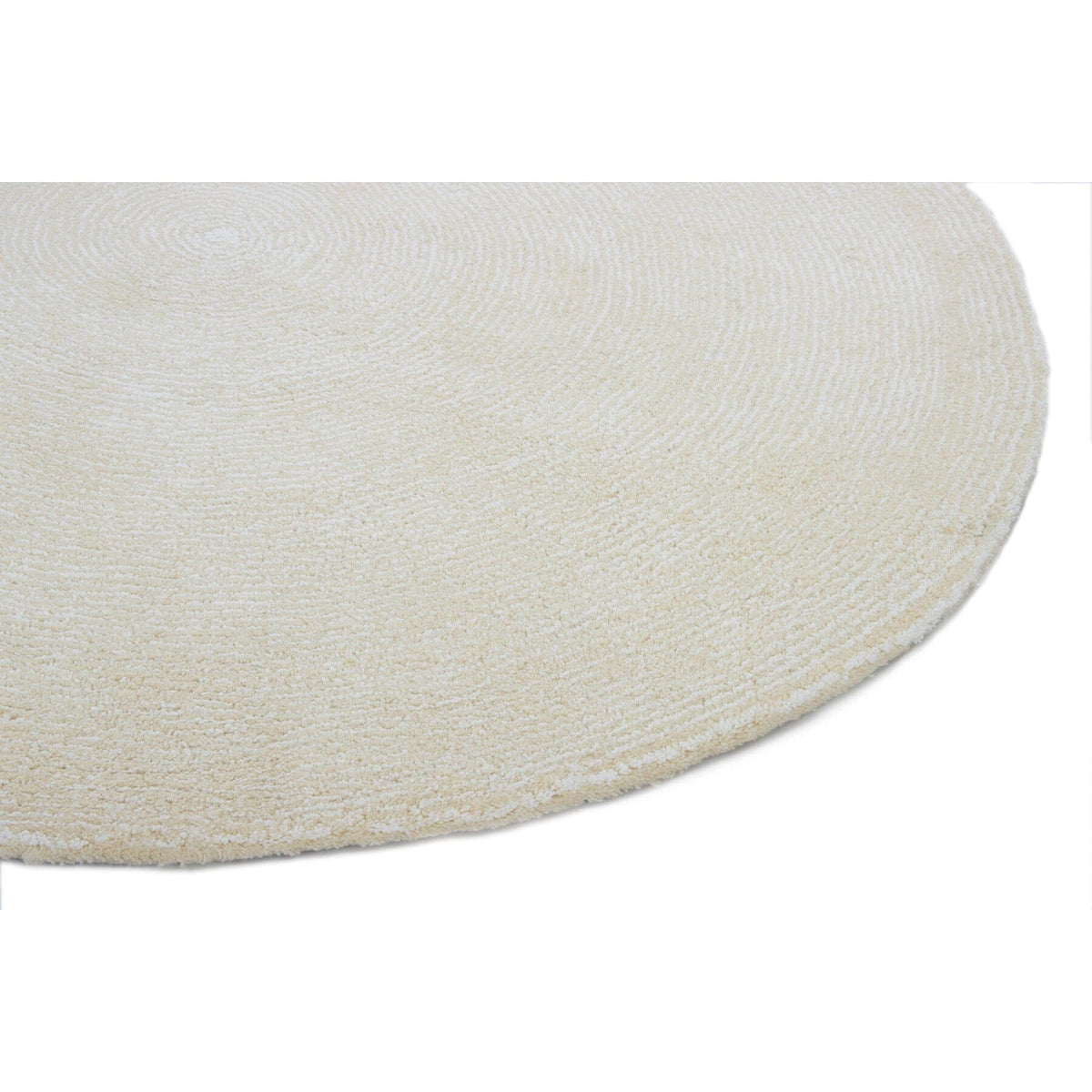 Seersucker Shag Ivory Handtufted handtufted wool Organic Weave Shop 