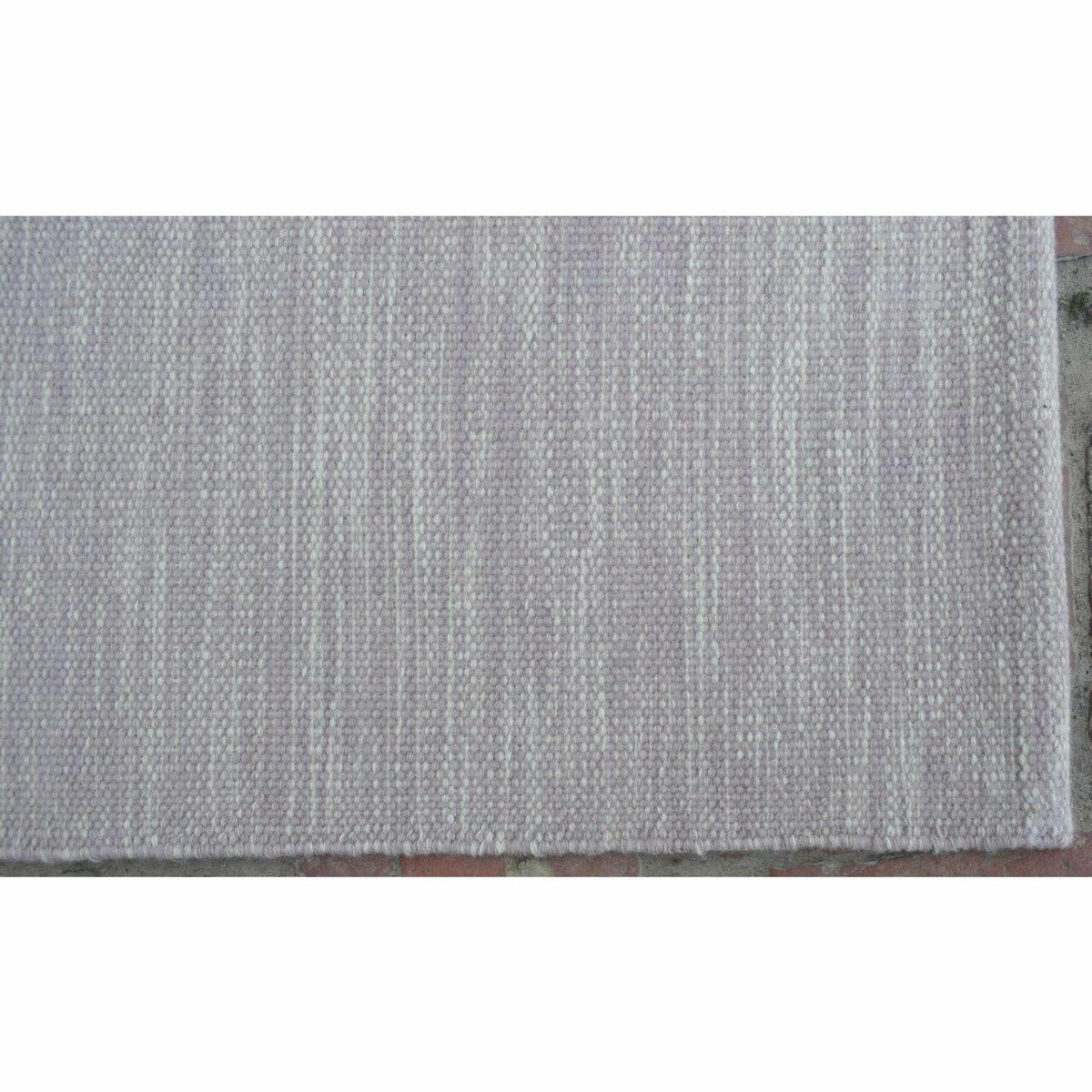 Signature Wool Flatweave children&#39;s Organic Weave Shop 6&#39;x9&#39; Lavender 