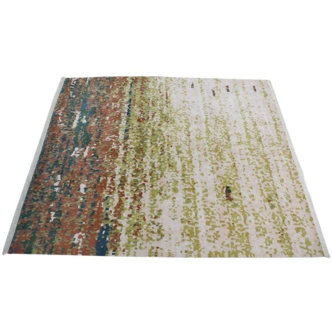 Brooklyn Cotton Handknotted handknotted tibetan 60 knot Organic Weave Shop 