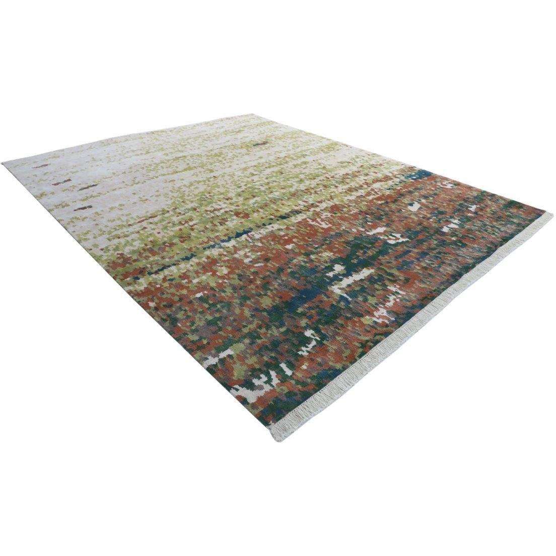 Brooklyn Cotton Handknotted handknotted tibetan 60 knot Organic Weave Shop 