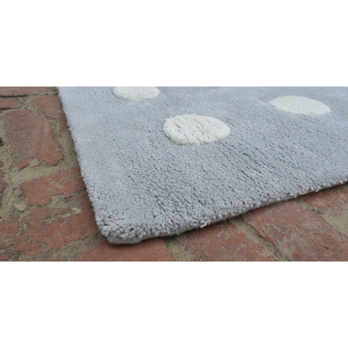 Polka Dot Cotton Grey children&#39;s Organic Weave Shop 