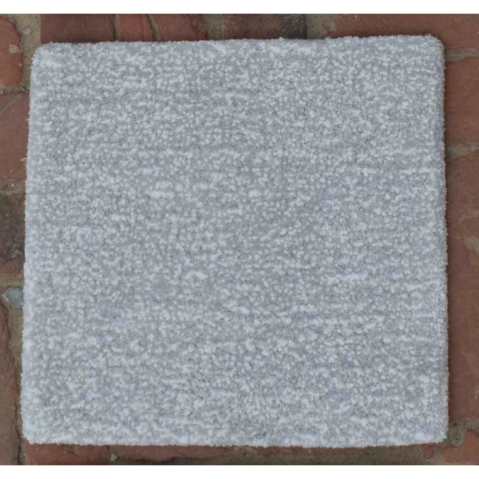 Signature Solid Strie Light Grey handtufted cotton Organic Weave Shop 5x7 