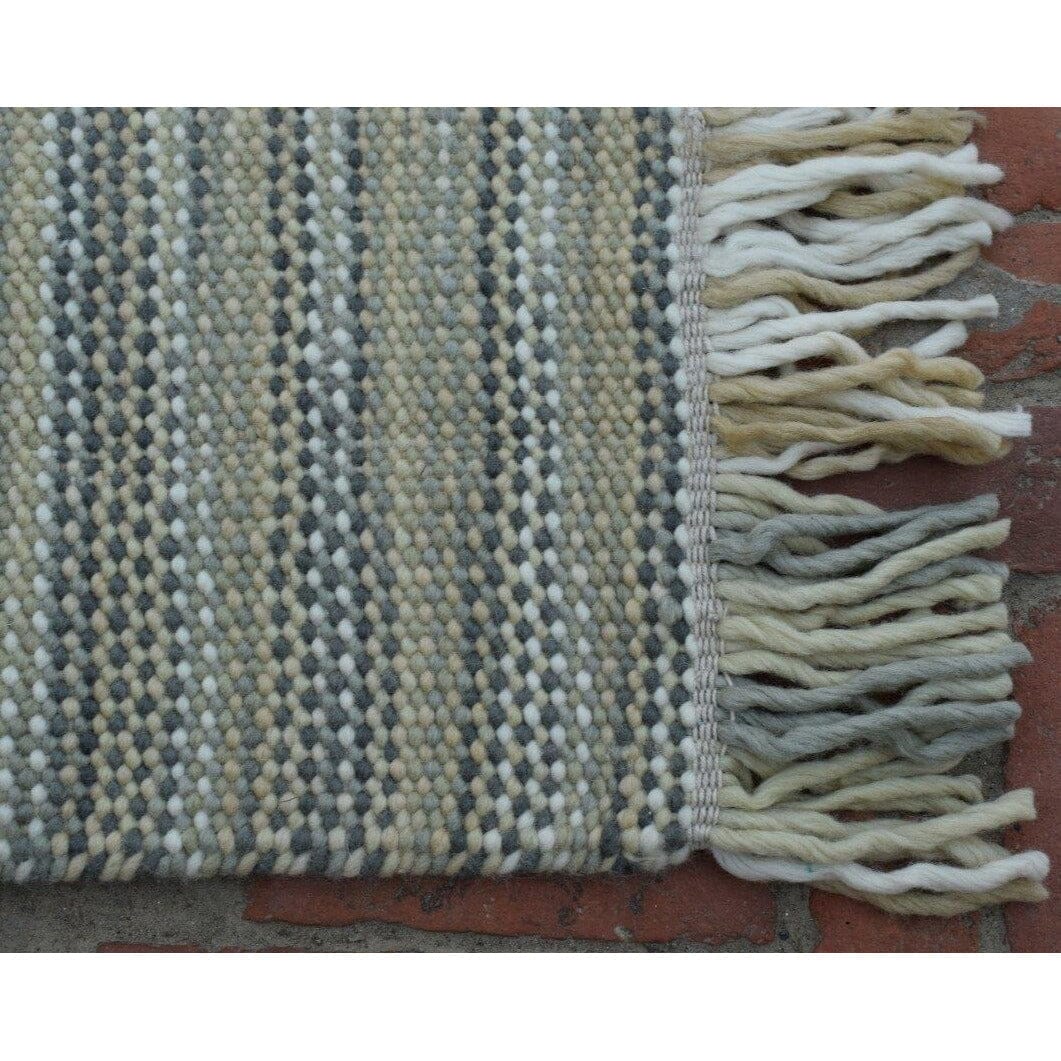 Columbia Wool Flatweave Rugs Organic Weave Shop 6x9 Grey Multi 