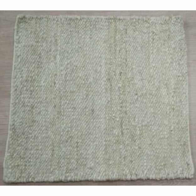 Boucle Oatmeal Wool wool flatweave Organic Weave Shop 6x9 Ivory 