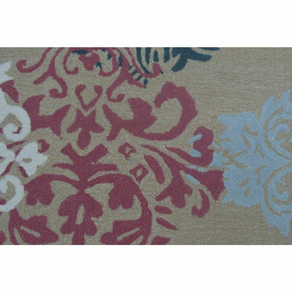 Jaipur handtufted wool Organic Weave Shop 3&#39; x 10&#39; RUNNER Multi 