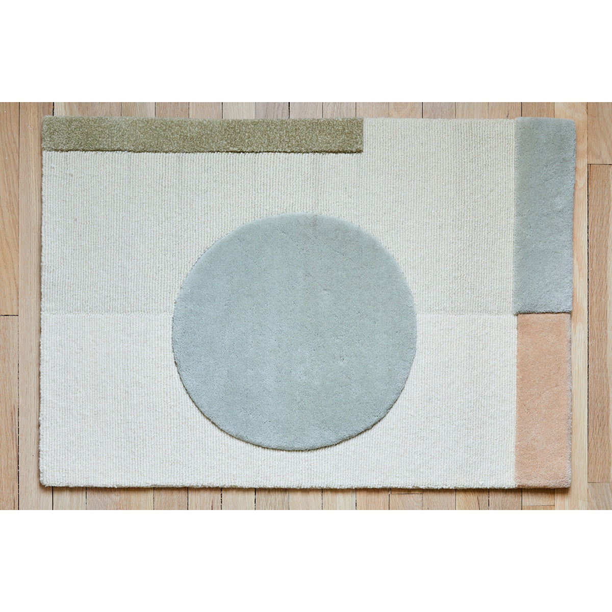 Nassau Pink Tibetan Handknotted handknotted tibetan 60 knot Organic Weave Shop 