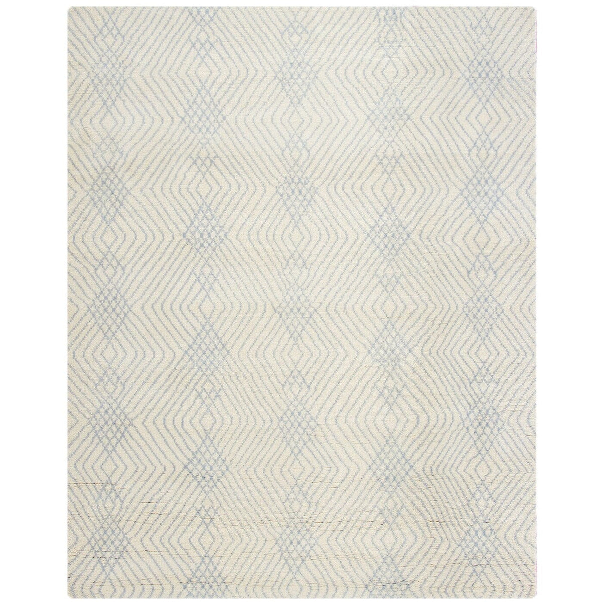 Pavillion Blue Handknotted handknotted tibetan 60 knot Organic Weave Shop 