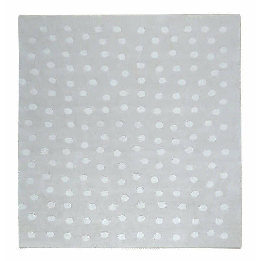 Polka Dot Wool Sand handtufted wool Organic Weave Shop 5'x7' 