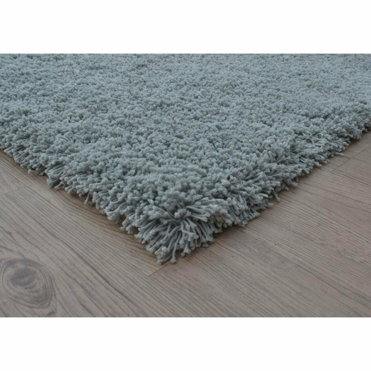 Signature Cotton Shag Light Grey handtufted cotton Organic Weave Shop 