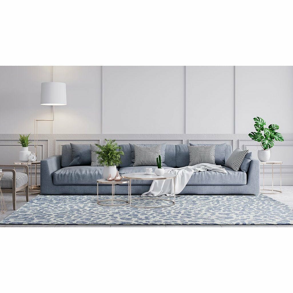 Wild One Grey Wool handtufted wool Organic Weave Shop 