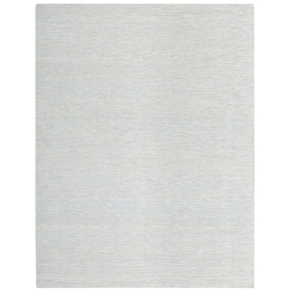 Anderson Wool Flatweave Taupe/Blue wool flatweave Organic Weave Shop 