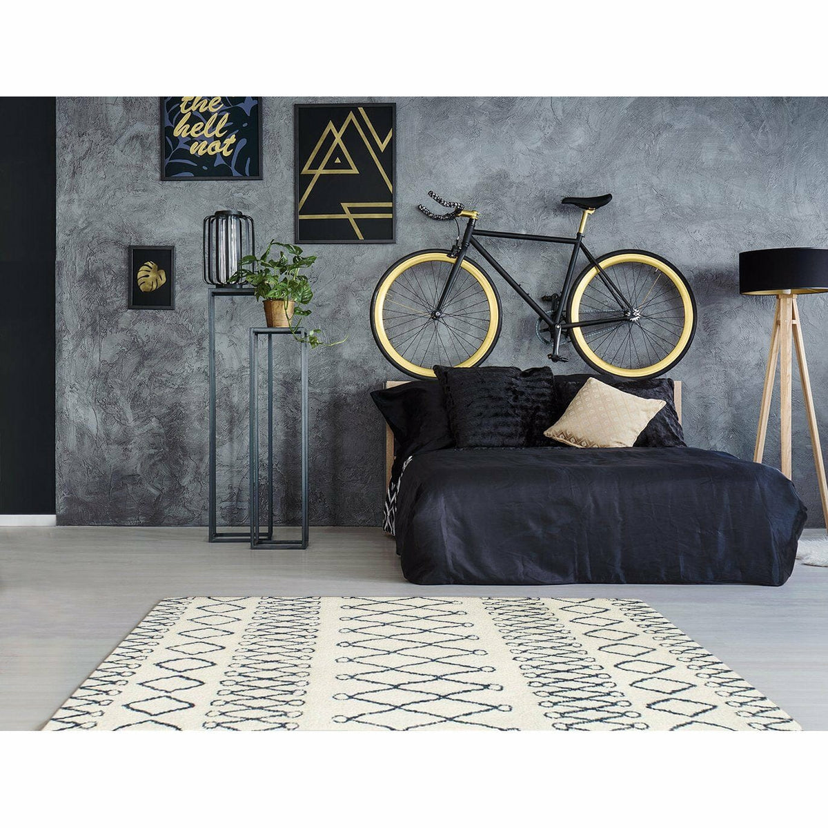 Rebel Wish Handtufted Wool + Cotton Shag handtufted wool + cotton shag Organic Weave Shop 