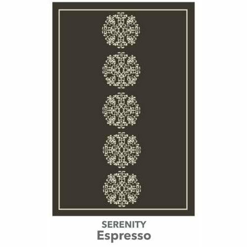 Serenity - More Colors Available handknotted tibetan 60 knot Organic Weave Shop 2&#39; 9&#39;&#39; x 10&#39; Runner Espresso 